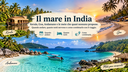 Il mare in India: dove andare e quando